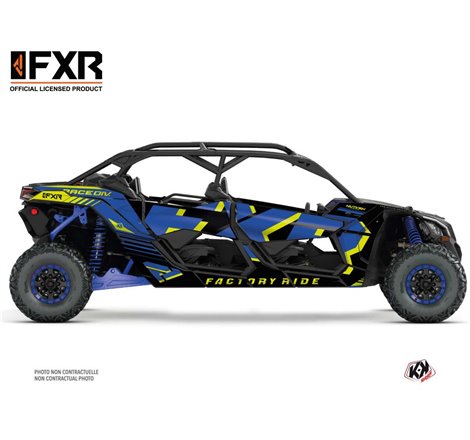 Kit Déco SSV FXR N1 Can Am Maverick X3 MAX Bleu (2017-2023)