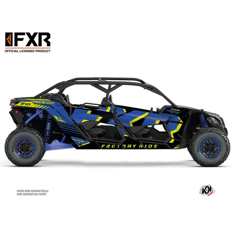 Kit Déco SSV FXR N1 Can Am Maverick X3 MAX Bleu (2017-2023)