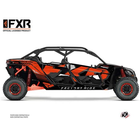 Kit Déco SSV FXR N1 Can Am Maverick X3 MAX Rouge (2017-2023)