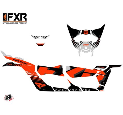 Kit Déco SSV FXR N1 Can Am Maverick X3 MAX Rouge (2017-2023)