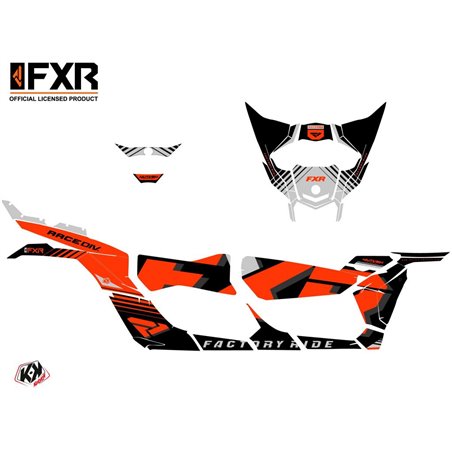 Kit Déco SSV FXR N1 Can Am Maverick X3 MAX Rouge (2017-2023)