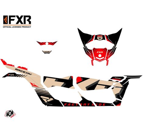 Kit Déco SSV FXR N1 Can Am Maverick X3 MAX Sable (2017-2023)