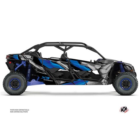 Kit Déco SSV Kliff Can Am Maverick X3 MAX Bleu (2017-2023)