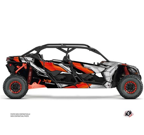 Kit Déco SSV Kliff Can Am Maverick X3 MAX Rouge (2017-2023)