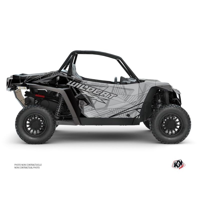 Kit Déco SSV Requiem Arctic Cat Textron Wildcat XX Noir Gris (2017-2023)