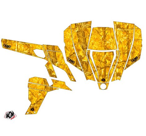 Kit Déco SSV Camo Can Am Commander Jaune (2012-2018)