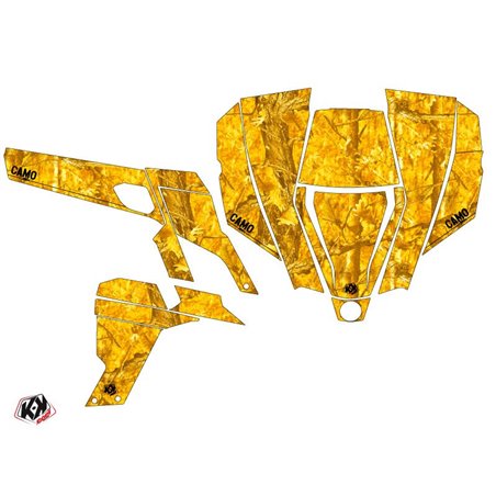 Kit Déco SSV Camo Can Am Commander Jaune (2012-2018)