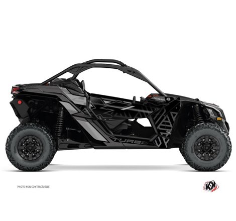 Kit Déco SSV Alpha Can Am Maverick X3 Noir Gris (2017-2023)