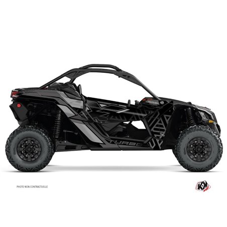 Kit Déco SSV Alpha Can Am Maverick X3 Noir Gris (2017-2023)