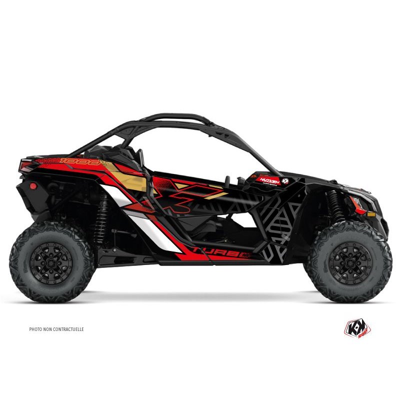 Kit Déco SSV Alpha Can Am Maverick X3 Gold (2017-2023)