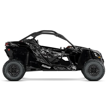 Kit Déco SSV Predator Can Am Maverick X3 Noir Gris (2017-2023)