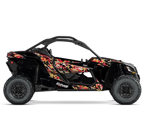 Kit Déco SSV Predator Can Am Maverick X3 Gold (2017-2023)