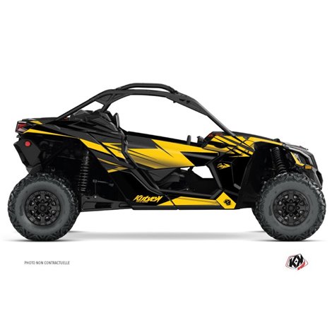 Kit Déco SSV Stage Can Am Maverick X3 Jaune (2017-2023)