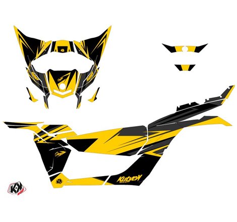 Kit Déco SSV Stage Can Am Maverick X3 Jaune (2017-2023)