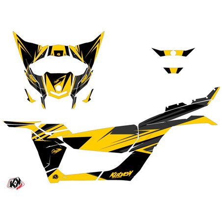 Kit Déco SSV Stage Can Am Maverick X3 Jaune (2017-2023)