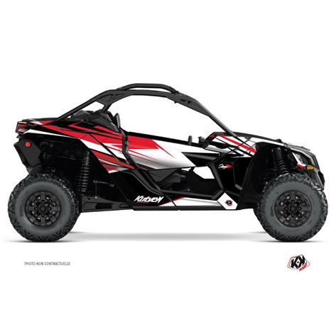 Kit Déco SSV Stage Can Am Maverick X3 Rouge (2017-2023)