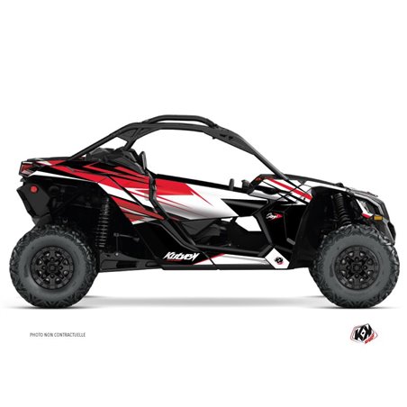 Kit Déco SSV Stage Can Am Maverick X3 Rouge (2017-2023)