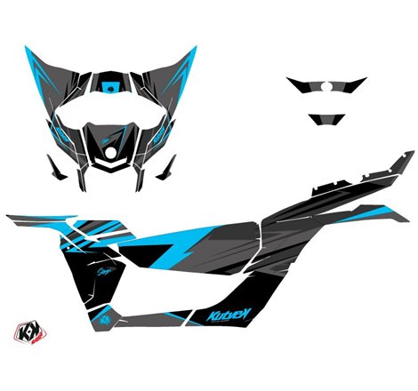 Kit Déco SSV Stage Can Am Maverick X3 Noir Bleu (2017-2023)