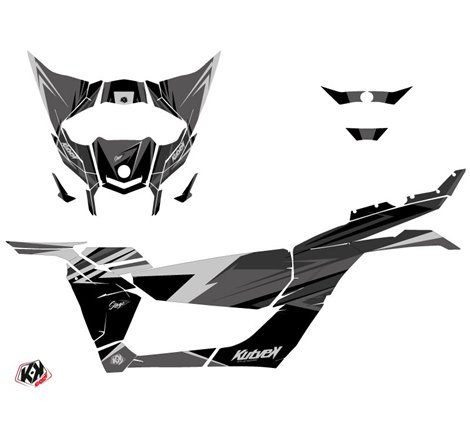 Kit Déco SSV Stage Can Am Maverick X3 Noir Gris (2017-2023)