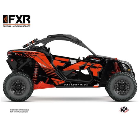 Kit Déco SSV FXR N1 Can Am Maverick X3 Rouge (2017-2023)