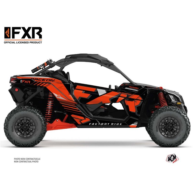 Kit Déco SSV FXR N1 Can Am Maverick X3 Rouge (2017-2023)