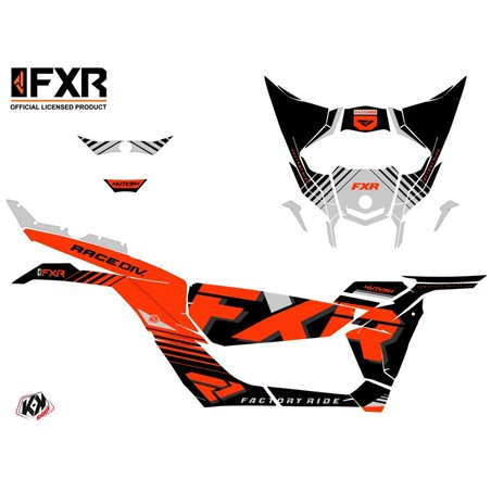 Kit Déco SSV FXR N1 Can Am Maverick X3 Rouge (2017-2023)