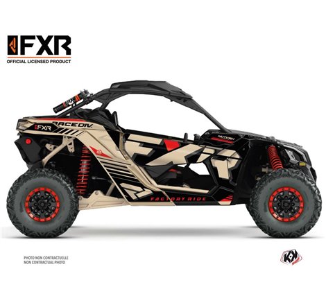 Kit Déco SSV FXR N1 Can Am Maverick X3 Sable (2017-2023)