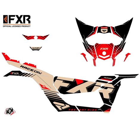 Kit Déco SSV FXR N1 Can Am Maverick X3 Sable (2017-2023)