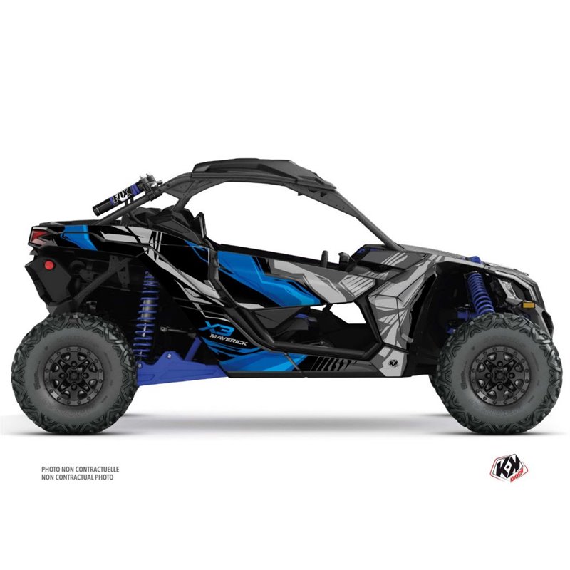 Kit Déco SSV Kliff Can Am Maverick X3 Bleu (2017-2023)