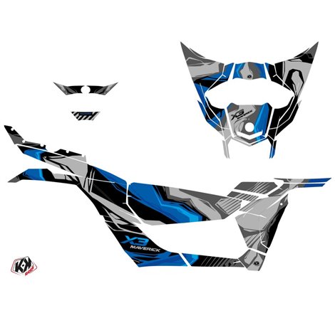 Kit Déco SSV Kliff Can Am Maverick X3 Bleu (2017-2023)