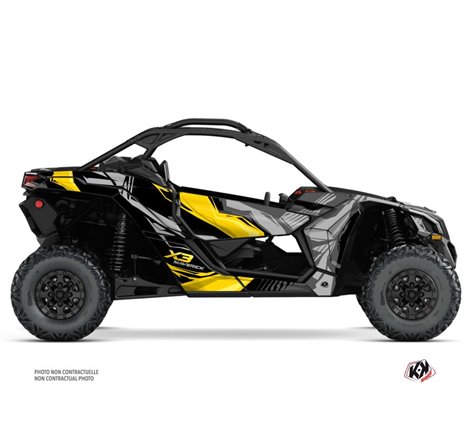 Kit Déco SSV Kliff Can Am Maverick X3 Jaune (2017-2023)