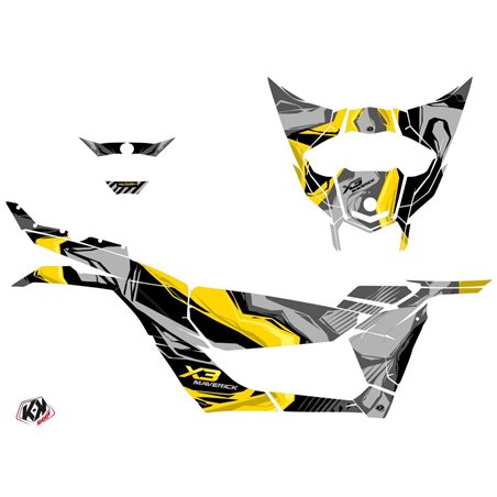 Kit Déco SSV Kliff Can Am Maverick X3 Jaune (2017-2023)