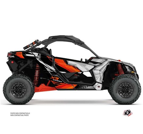 Kit Déco SSV Kliff Can Am Maverick X3 Rouge (2017-2023)