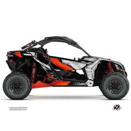 Kit Déco SSV Kliff Can Am Maverick X3 Rouge (2017-2023)