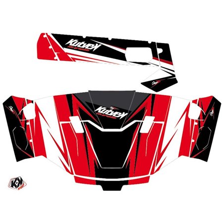 Kit Déco SSV Stage CF Moto U Force 800 Noir Rouge (2013-2023)