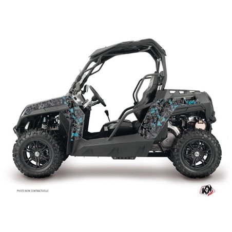 Kit Déco SSV Camo CF Moto Z Force 800 Noir Bleu (2013-2023)