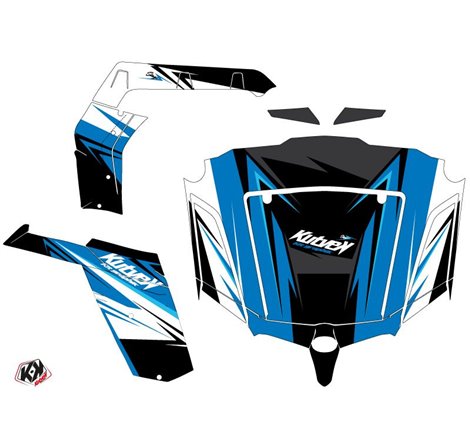 Kit Déco SSV Stage CF Moto Z Force 800 Bleu (2013-2023)