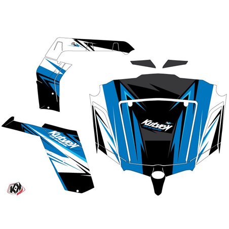 Kit Déco SSV Stage CF Moto Z Force 800 Bleu (2013-2023)