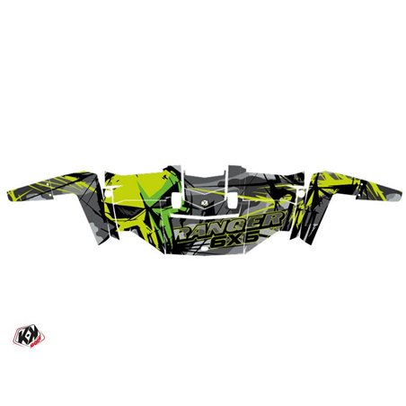 Kit Déco SSV Evil Polaris Ranger 6x6 Gris Vert (2014-2016)