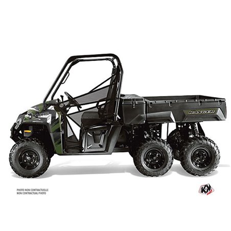 Kit Déco SSV Lifter Polaris Ranger 6x6 Vert (2014-2016)