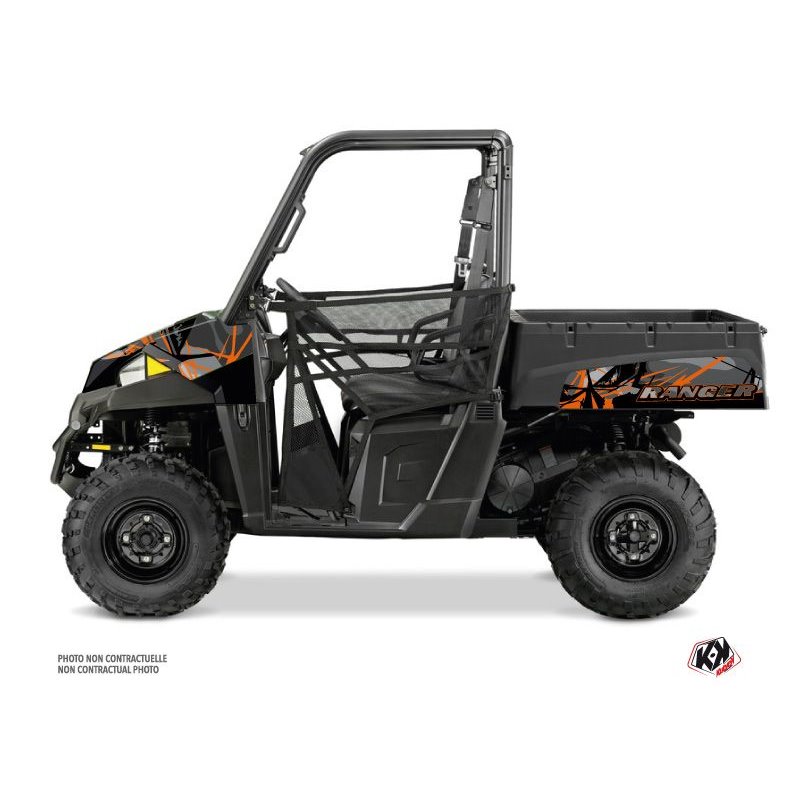 Kit Déco SSV Evil Polaris Ranger 570 Gris Orange (2015-2021)