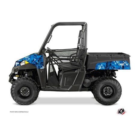 Kit Déco SSV Camo Polaris Ranger 570 Bleu (2015-2021)