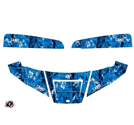 Kit Déco SSV Camo Polaris Ranger 570 Bleu (2015-2021)