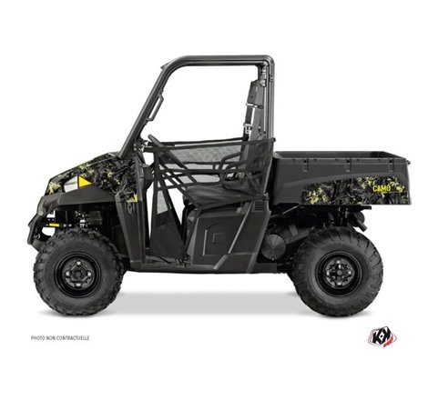 Kit Déco SSV Camo Polaris Ranger 570 Noir Jaune (2015-2021)