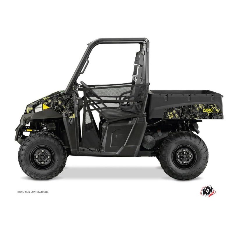 Kit Déco SSV Camo Polaris Ranger 570 Noir Jaune (2015-2021)