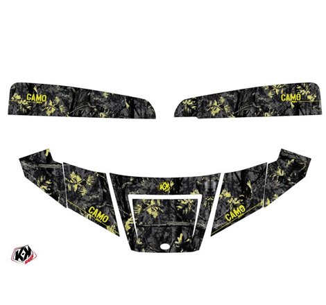 Kit Déco SSV Camo Polaris Ranger 570 Noir Jaune (2015-2021)