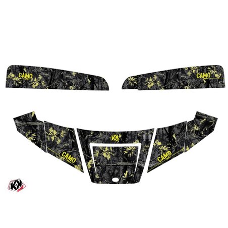 Kit Déco SSV Camo Polaris Ranger 570 Noir Jaune (2015-2021)