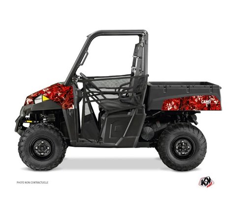 Kit Déco SSV Camo Polaris Ranger 570 Rouge (2015-2021)