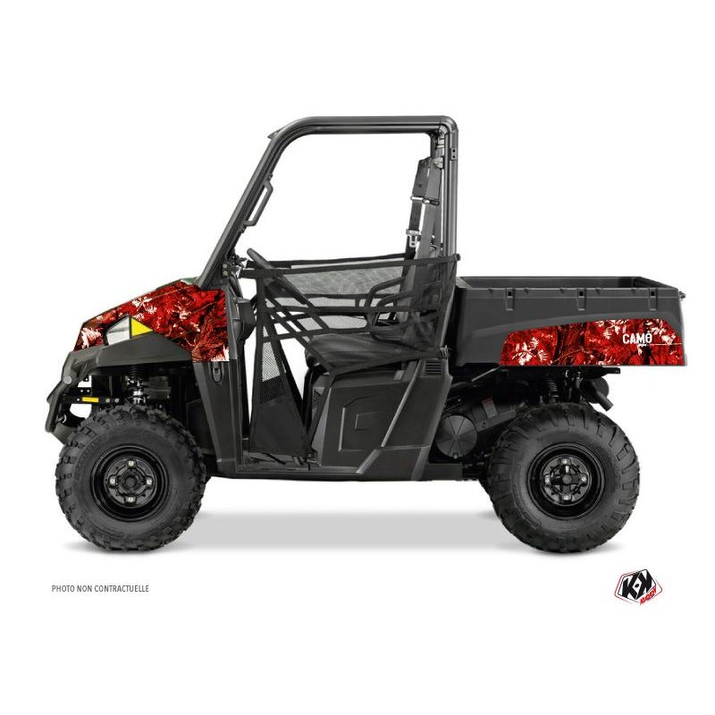 Kit Déco SSV Camo Polaris Ranger 570 Rouge (2015-2021)