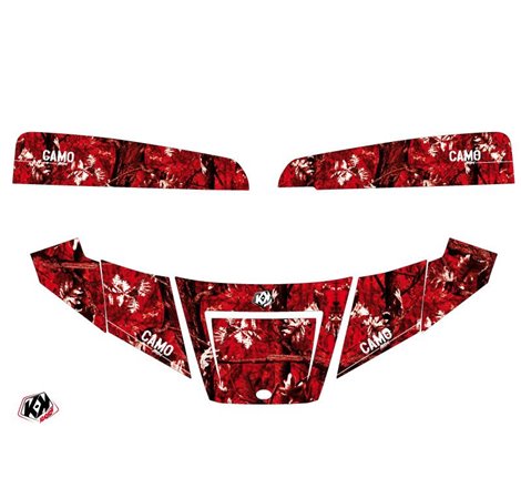 Kit Déco SSV Camo Polaris Ranger 570 Rouge (2015-2021)